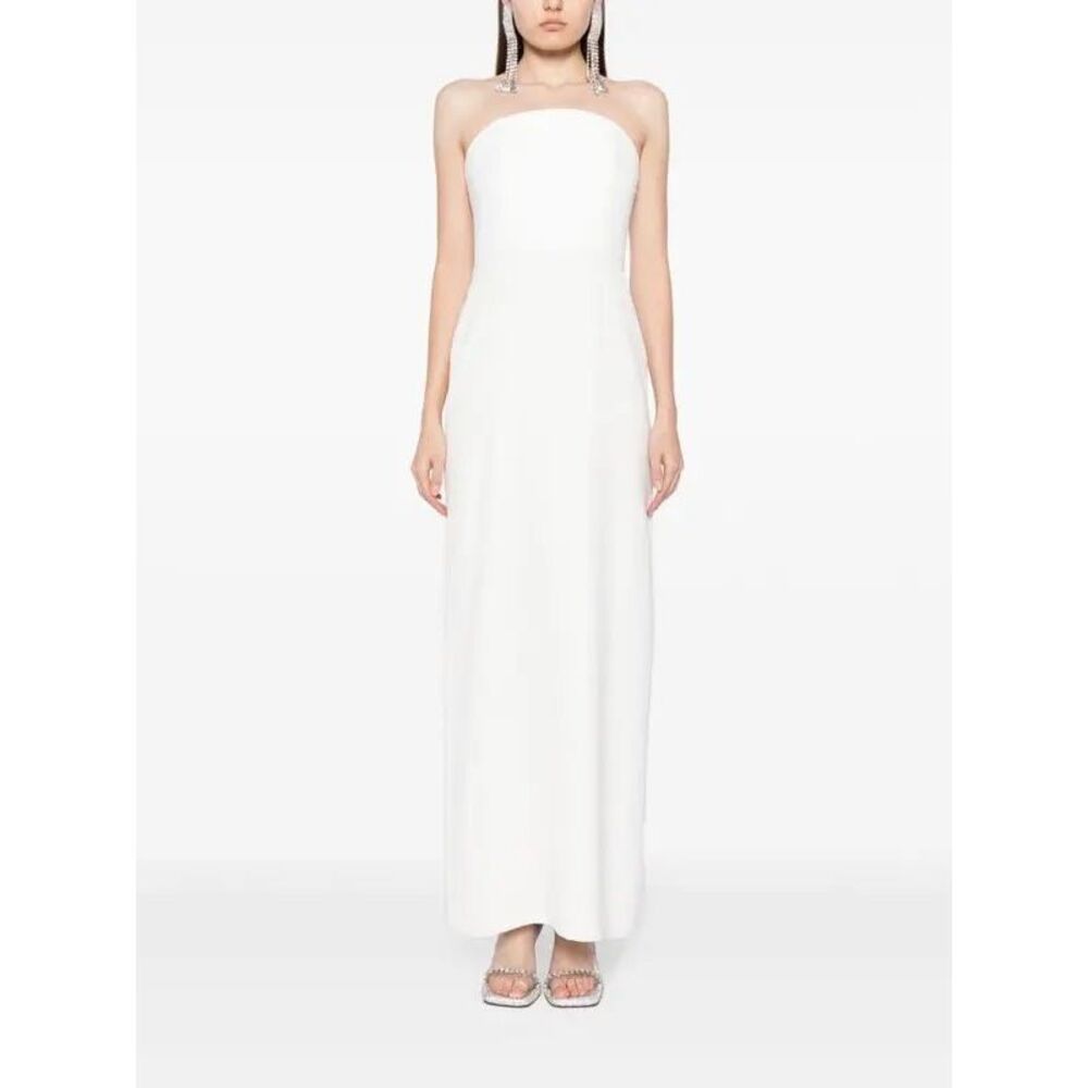 NWT Sachin & Babi Strapless Cutout Jewel Accent Endira Gown Ivory Size 2 $695